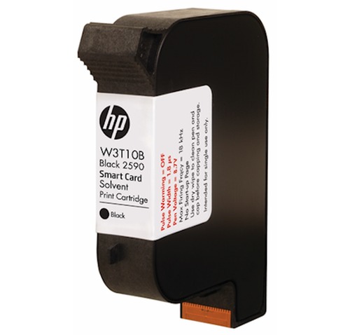 HP 2590 Black Solvent Smart Card Print Cartridge