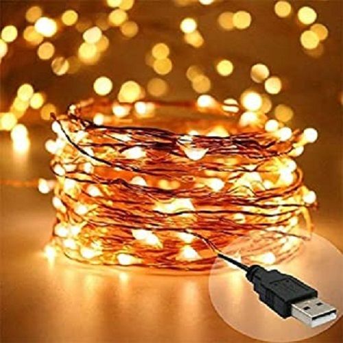 White Led 5 Meter Waterproof Fairy String Lights 160 X 202 X 213 Mm