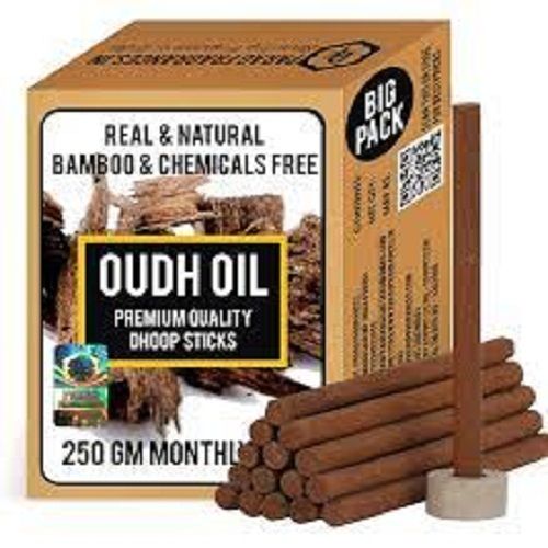 Brown Oudh Oil Premium Quality Dhoop Sticks(20-30 Minutes Burning Time)