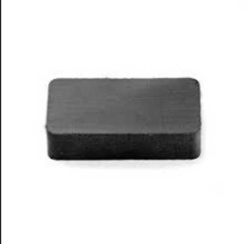 Rectangle Prefect Shape Black Colour Rectangular Ferrite Magnets For Industrial