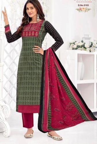 Buy Stunning Black And Red Designer Punjabi Suit at Amazon.in