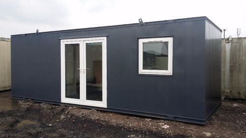 Wind Resistance Color Coated Single Window Type Portable Site Offices