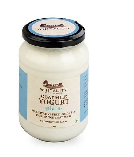 100% Fresh Goat Milk Yogurt - Whole Milk For Daily Essentials And Nutrition