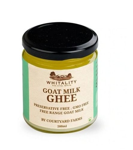 100% Pure and Natural Goat Milk Ghee For Daily Essentials And Nutrition