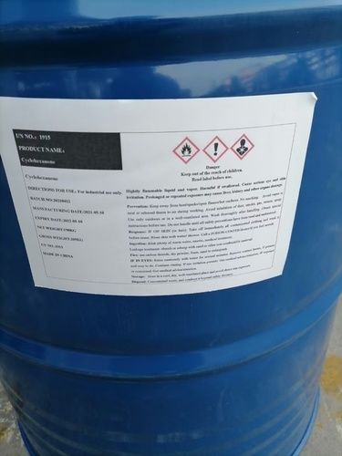 Cyclohexanone (C6H10O) Application: Industrial