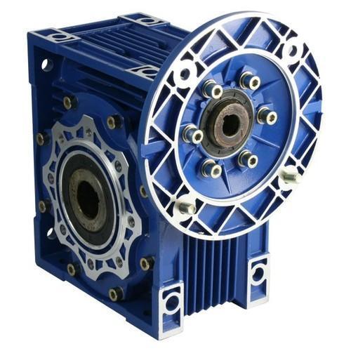 Blue Universal Worm Gearbox - Material: Iron