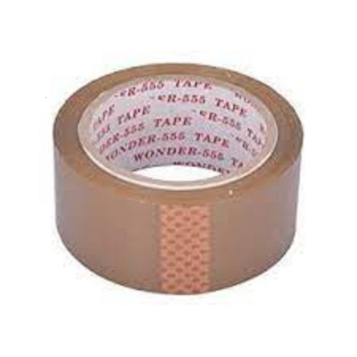 Brown Colour Cello Tape Used In Packaging Corrugated Boxes Length 65 