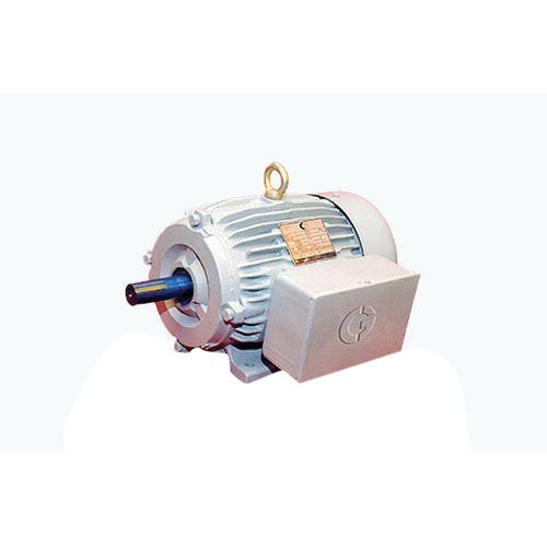 Crompton Single Phase Motor - Cast Iron & Stainless Steel 1500 RPM Speed | 750W to 5500W Output Power Totally Enclosed Off White Color Electric Start IEC 80-160 Frame