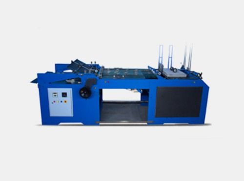 Blue Semi Automatic Paper Counting And Folder Machine