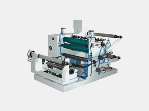 White Semi Automatic Paper Slitting Machine With 1 Year Warranty