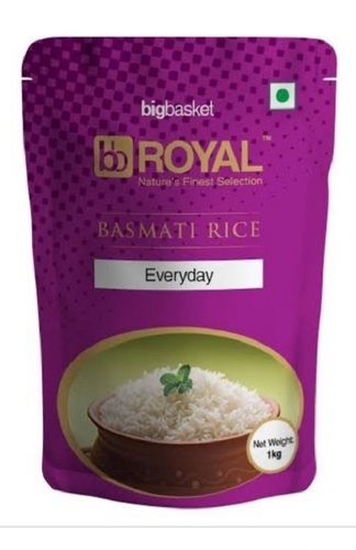  खाना पकाने के लिए 100% शुद्ध और सूखा साबुत अनाज सफेद रॉयल बासमती चावल 