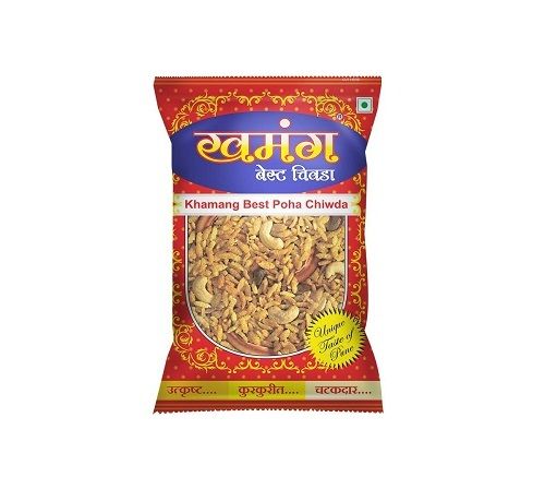 100% Vegetarian Crispy Crunchy And Tasty Khamang Poha Chiwda - 500 gm