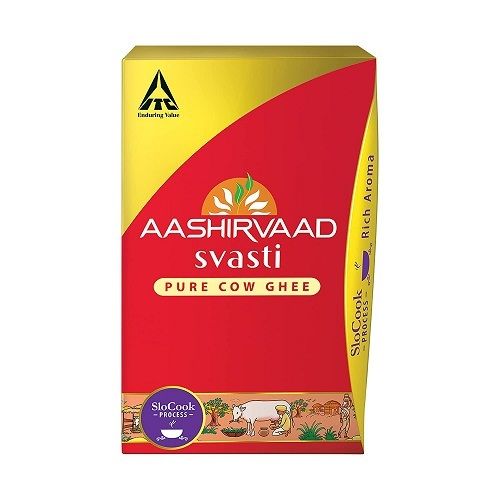 Aashirvaad Svasti 100% Pure Cow Desi GheeWith Rich Aroma, 500ml