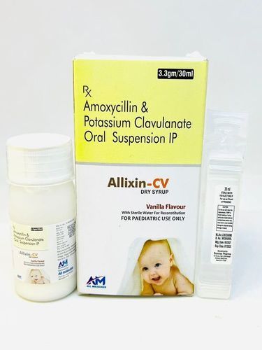 Amoxycillin and Potassium Clavulanate Oral Suspension Dry Syrup