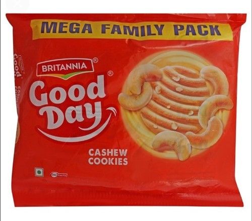 Britannia Good Day Cashew Cookies Mega Family Pack Fat Content (%): 10 Percentage ( % )