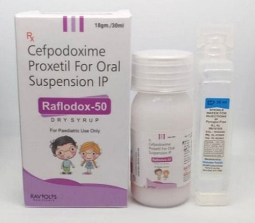 Cefpodoxime Dry Syrup With Sterile Bottle Usage: Used To Treat Infections Caused By Bacteria