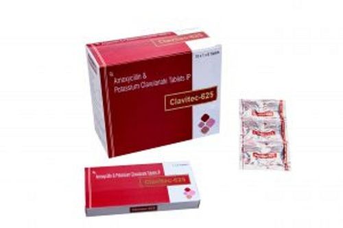 Clavitec-625 Amoxycillin And Potassium Clavulanate Tablets Antibiotic