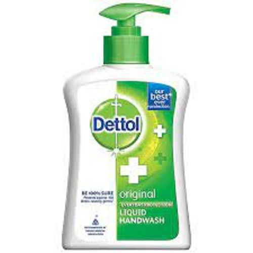 Daily Usable Skin-Friendly Antiseptic Dettol Handwash for Kills 99.9 Percent of Germs and Bacteria Instantly