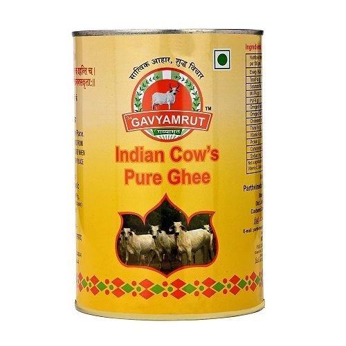  स्वस्थ और स्वादिष्ट गव्यामृत भारतीय शुद्ध देसी गाय घी 1 एल टिन