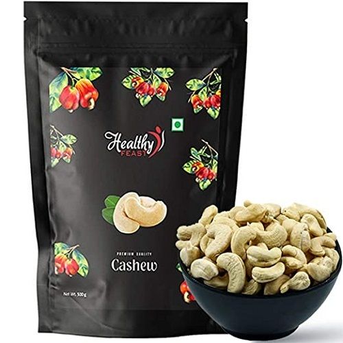 Hygienically Packed High Nutritional Value Antioxidant Rich Aroma Healthy Feast W320 Cashews (500 Grams)