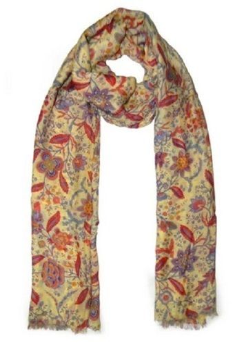 Ladies Breathable And Lightweighted Floral Printed Casual Wear Scarves