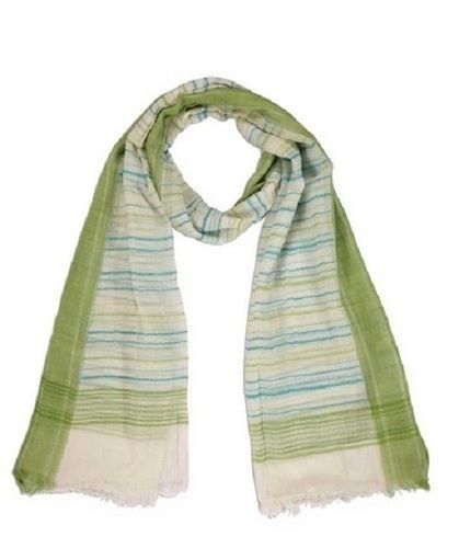 Ladies Multi Colored Casual Wear Skin-Friendly Stripped Fashionable Scarves