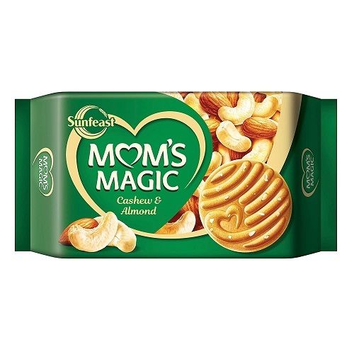 Mouthwatering Taste Sunfeast Moms Magic Cashew And Almod Biscuits (200g)
