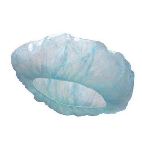 Blue Non Woven Disposable Nurse Cap For Hospital, Size 14'16'18"21', Thickness 2Mm