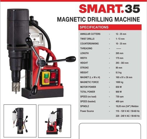 SMART 35 MAGNETIC DRILLINGMACHINE