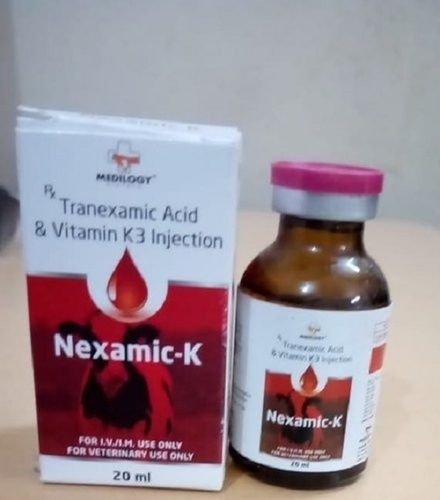 Liquid Tranexamic Acid And Vitamin K3 Injection