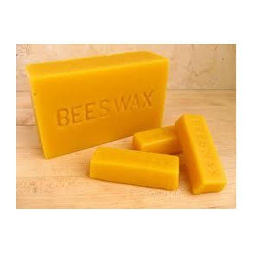 Yellow Color Bees Wax With Rectangular Shape And Solid Form (Honey Wax) Application: Industrial