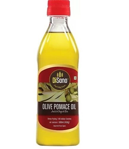100% Pure Olive Pomace Edible Oil Plastic Bottle (500 Ml) for Cooking