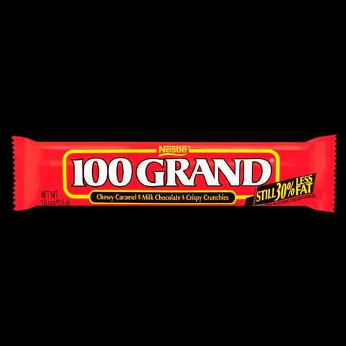 Crispy Crunchies 100 Grand Chewy Caramels Milk Chocolates