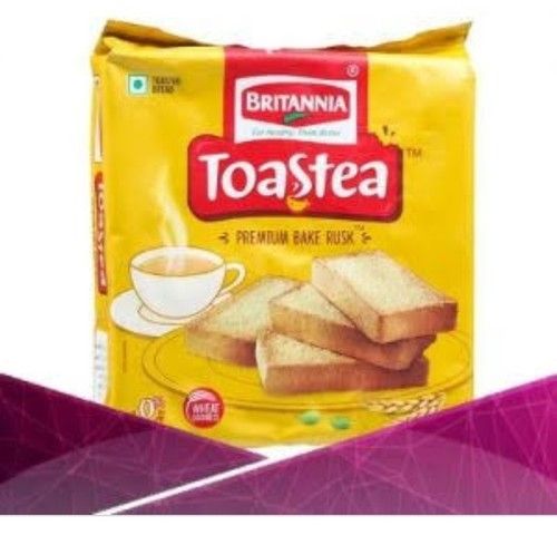 Crunchy and Tasty Britannia Toastea Premium Bake Rusk 182 Gm