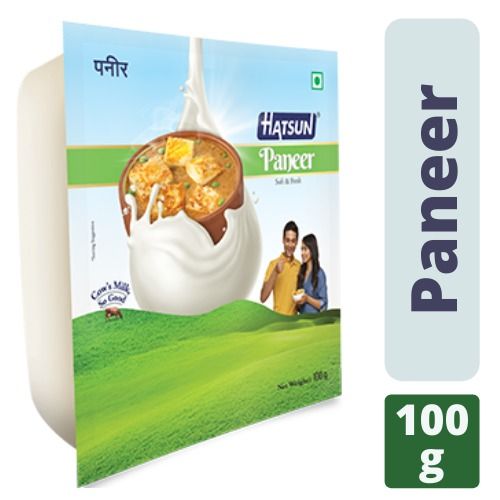 Delicious Taste and Mouth Watering Fresh And Organic Hatsun Paneer 100 Gms