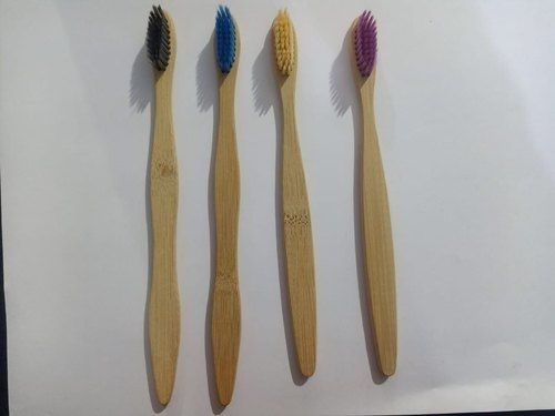 Eco-Friendly And Reusable Bamboo Tooth Brush For Cleaning Teeth Soft