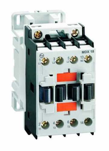 Industrial Use White And Black Power Contactor, Coil Voltage 415V Application: Electrical Products