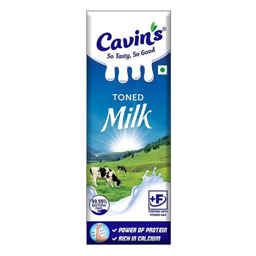 Rich Calcium Pure And Nutrient Rich Cavins Uht Toned Cow Milk