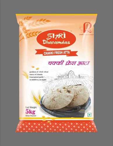 Shree Dharamdas Chakki Fresh Wheat Flour (Atta), Packaging Size : 5 kg