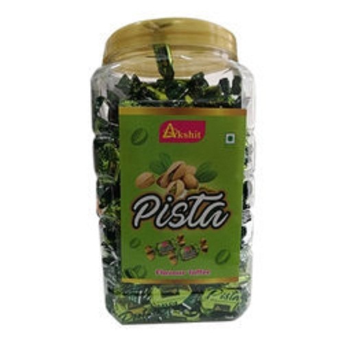 Tasty Mouth Melting And Creamy Pista Flavour Toffee For Kids Fat Contains (%): 1 Grams (G)