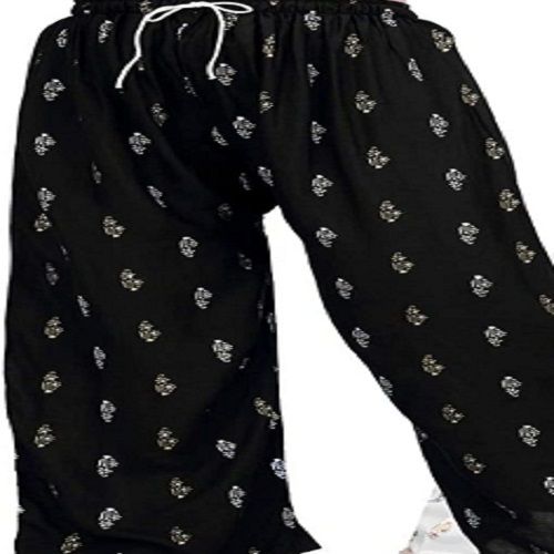 Stylish Latest Full Length Cotton Black ChikankariChikan Palazzo Fit Women  Bell Bottom Pants For Girls