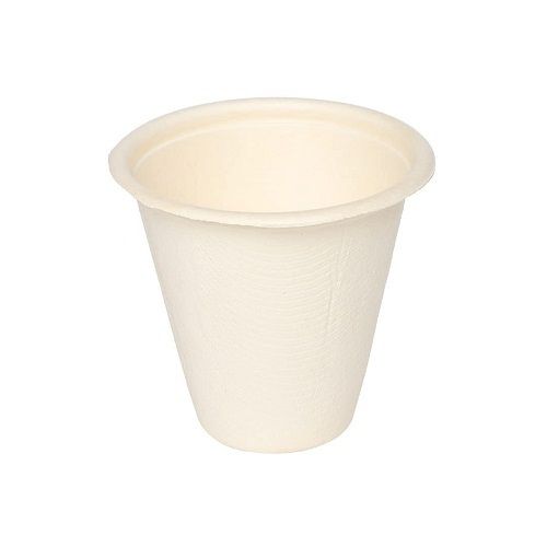  पार्टियों के लिए सफेद रंग का 100 मिलीलीटर डिस्पोजेबल कॉफी और टी पेपर कप 