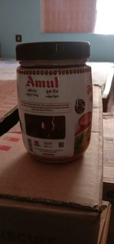 100% Natural Fresh, Amul Pure Ghee With White And Maroon Color For Cooking