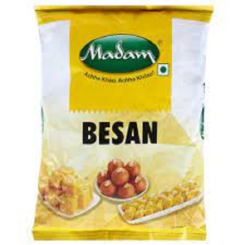 100% Pure, Natural And Fresh Madam Besan Use For Food, Pack Size 1 Kg