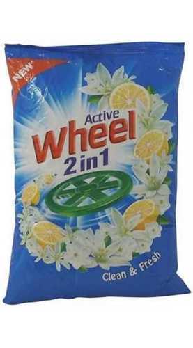 Active Wheel Blue Lemon And Jasmine Detergent Powder For Hand And Machine Wash