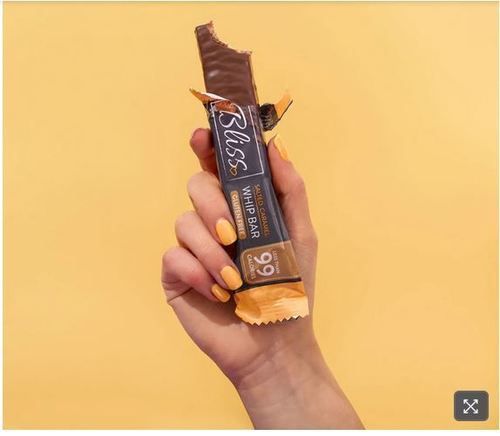 Delicious Taste Salted Caramel Whip Chocolate Bars without Artificial Color