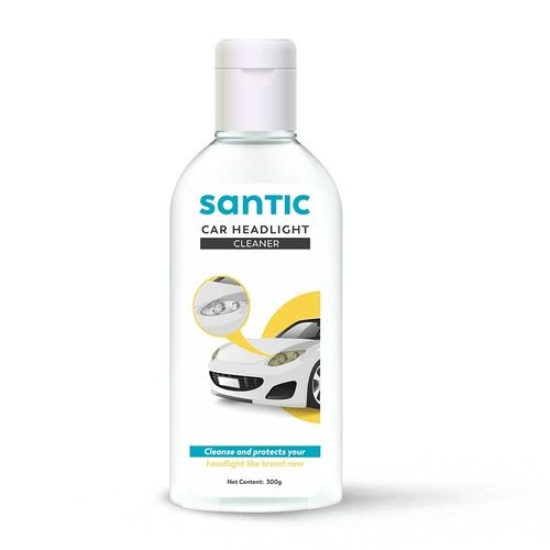 Dirt And Dust Remove Easy To Use Santic Car Headlight Cleaner (300 Grams) Car Polishers Size: Medium