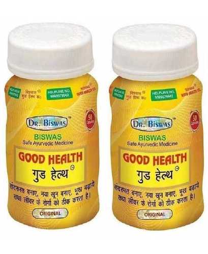 Dr Biswas Ayurvedic Good Health 50 Capsules (Pack Of 2)