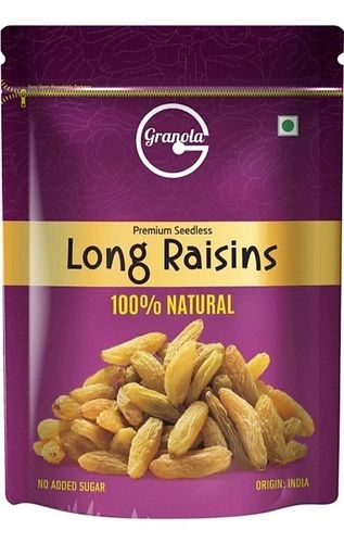 Granola 100% Natural Premium Seedless Long Raisins, Pack Size (500 G)