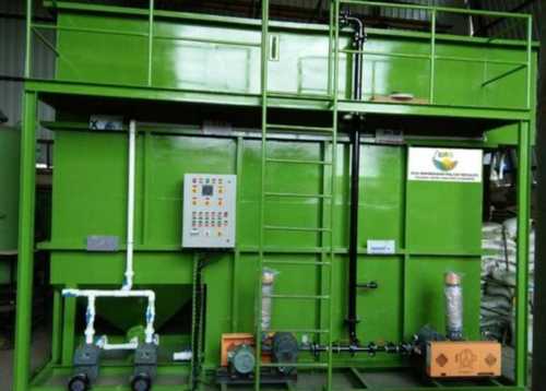 Green Coated Mild Steel Electric Sewage Water Treatment Plant, 380V